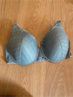 La Vie en Rose My Memory Lace Underwire Bra Sage Green Size 42E / 95E